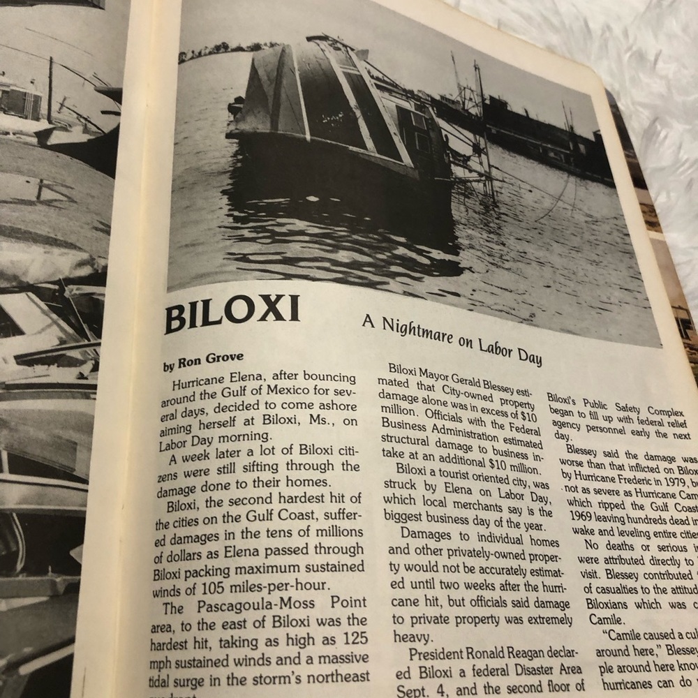Hurricane Elena Limited Edition Collector’s Documentary Book - Picture 8 of 11